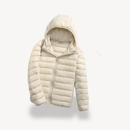 Lightweight Women's Hooded Puffer Jacket