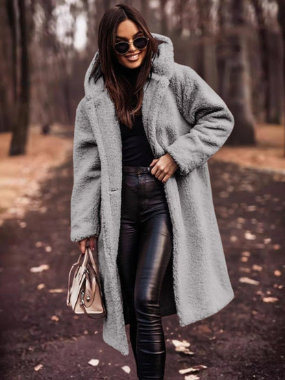 Women's Elegant Trench Coat with Belt