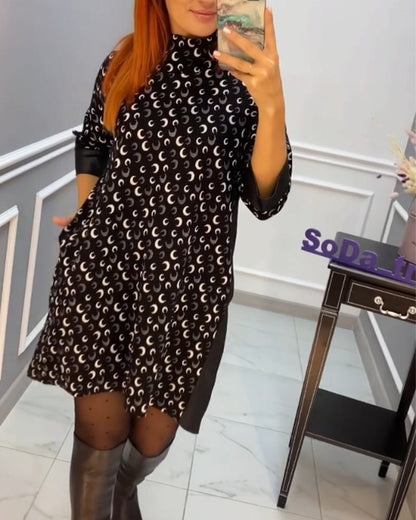 Summer Dress Butterfly Pattern Women's Dress