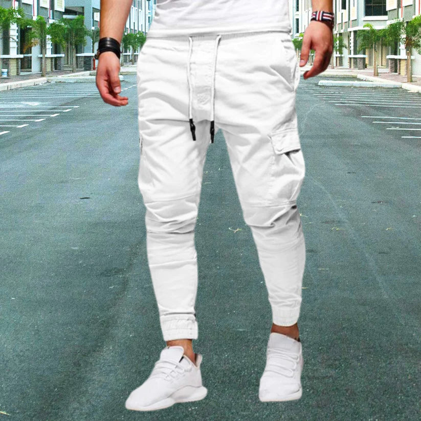 Comfortable Men's Cargo Pants With Many Pockets