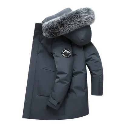 Men's Winter Parka Windproof Warm Insulated