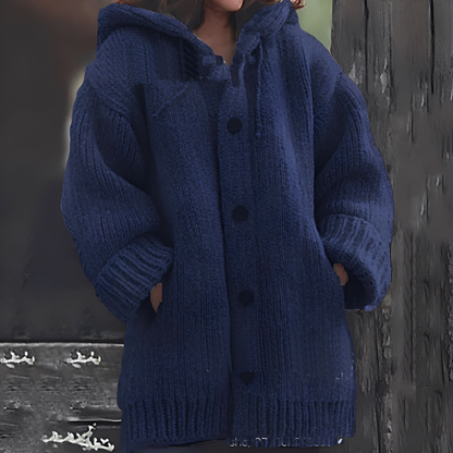 Women's Scarf Cardigan Hood Comfortable