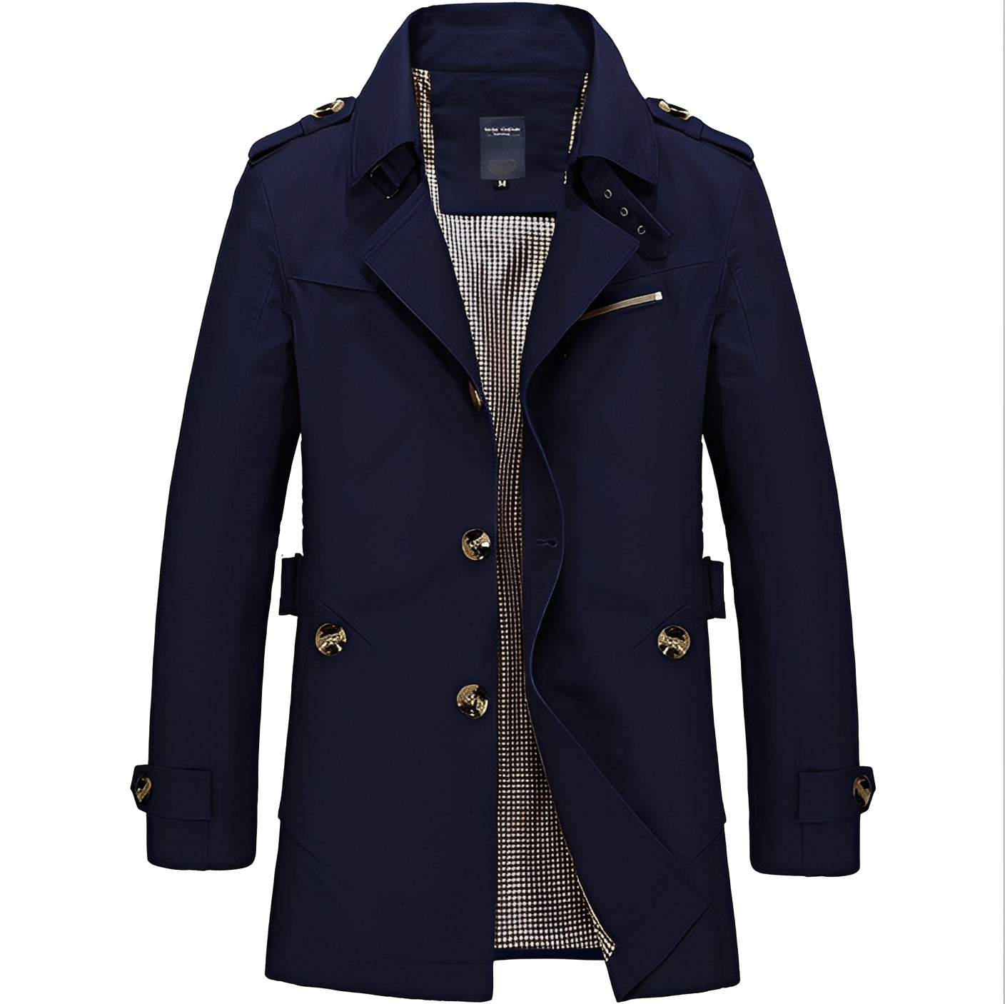 Men's Casual Mid-Length Jacket