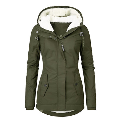 Weiche Damen Fleecejacke Sherpa Style - IdealeKleiden