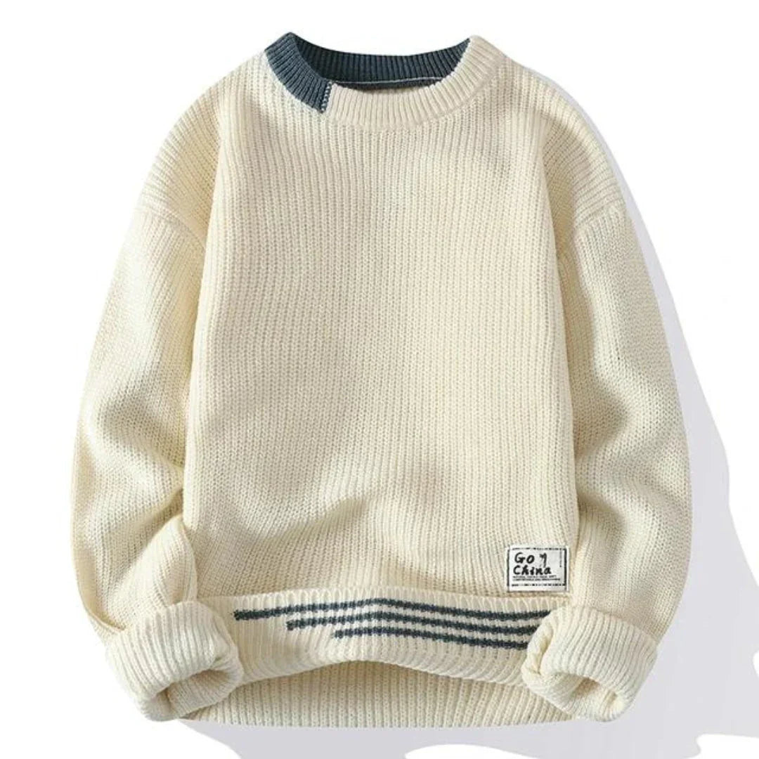 Men's Soft Knit Casual Sweater