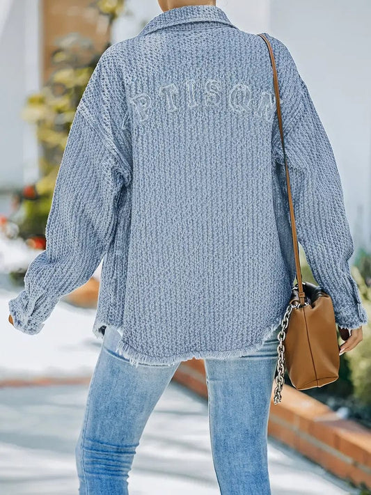 Casual Denimjacke Bequem Für Den Alltag - IdealeKleiden