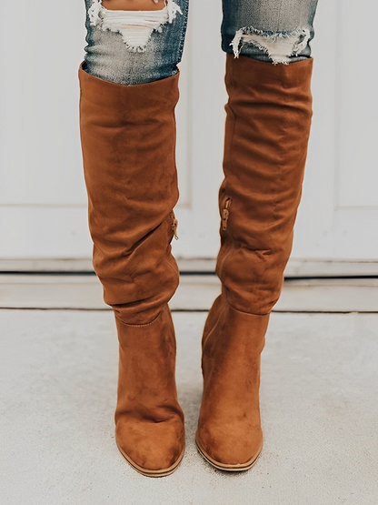 Elegant Women's High Heel Boots
