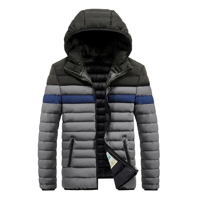 Waterproof hooded winter jacket
