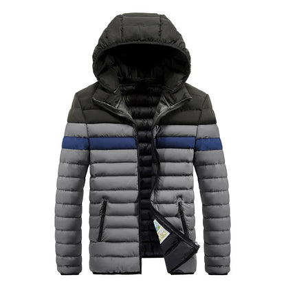 Waterproof hooded winter jacket
