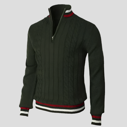 Stylish Men's Cardigan with Zipper Modern