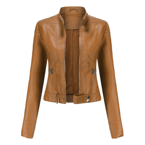 Women's Leather Jacket Modern Chic