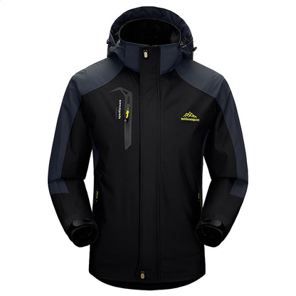 Men's Warm Hooded Outdoor Leisure Jacket