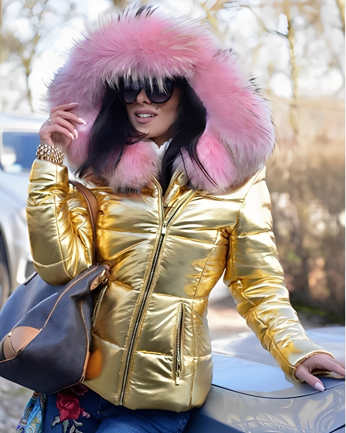 Women's Down Jacket Warm Insulated