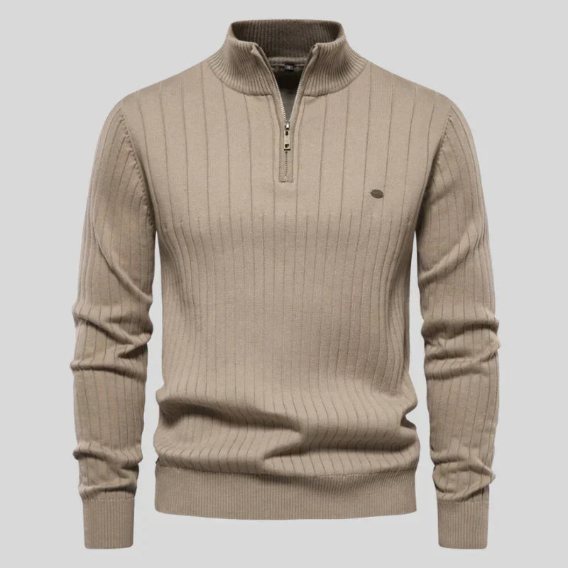 Men's Classic Half-Zip Sweater