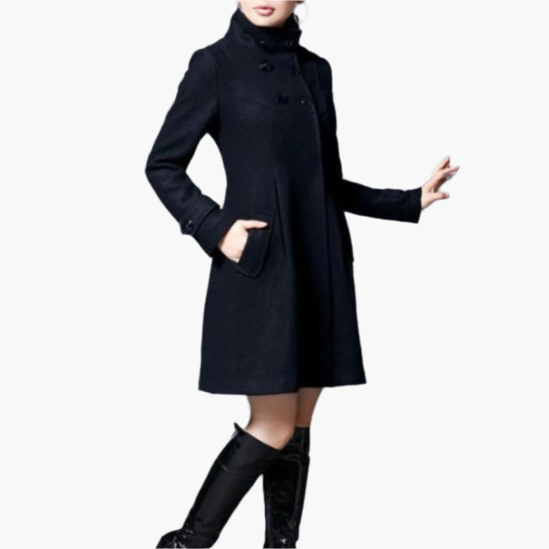 Women's Hooded Coat Elegant Modern Cut