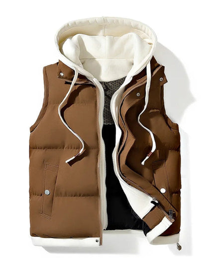 Women's Softshell Vest with Hood
