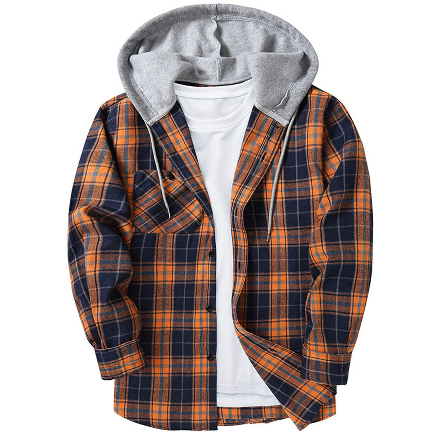 Cozy Men's Hoodie with Zipper