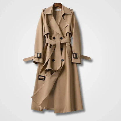 Wasserdichter Trenchcoat Damen Elegant - IdealeKleiden