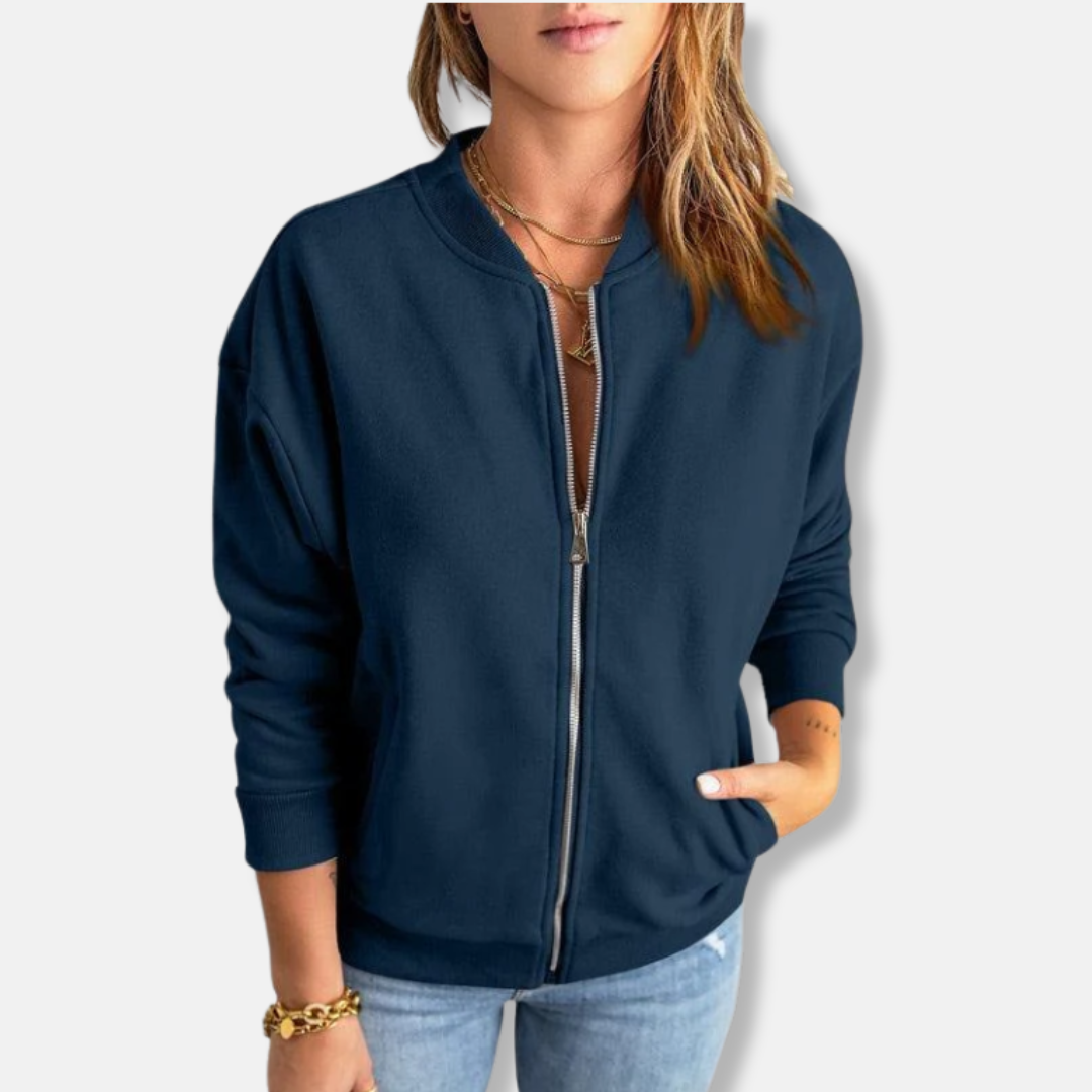 Lightweight Zipper Jacket Modern Style