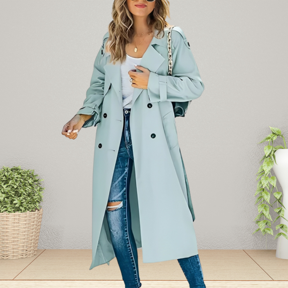 Elegant Women's Long & Warm Trench Coat