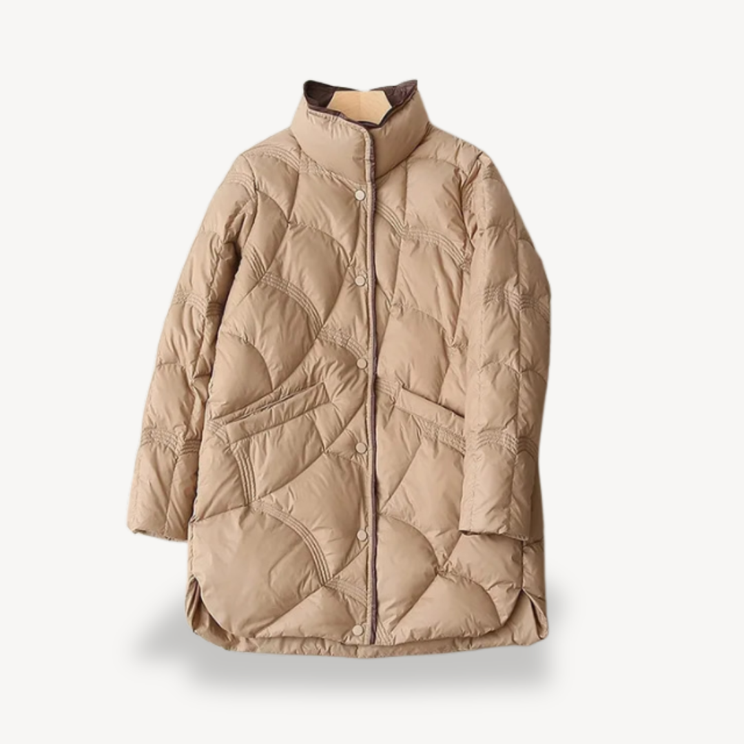 Warm Women's Down-Filled Ski Jacket