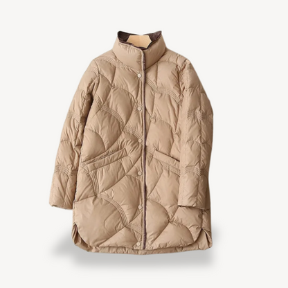 Warm Women's Down-Filled Ski Jacket