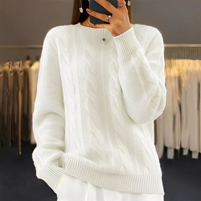 Eleganter Damen Strickpullover Klassisch