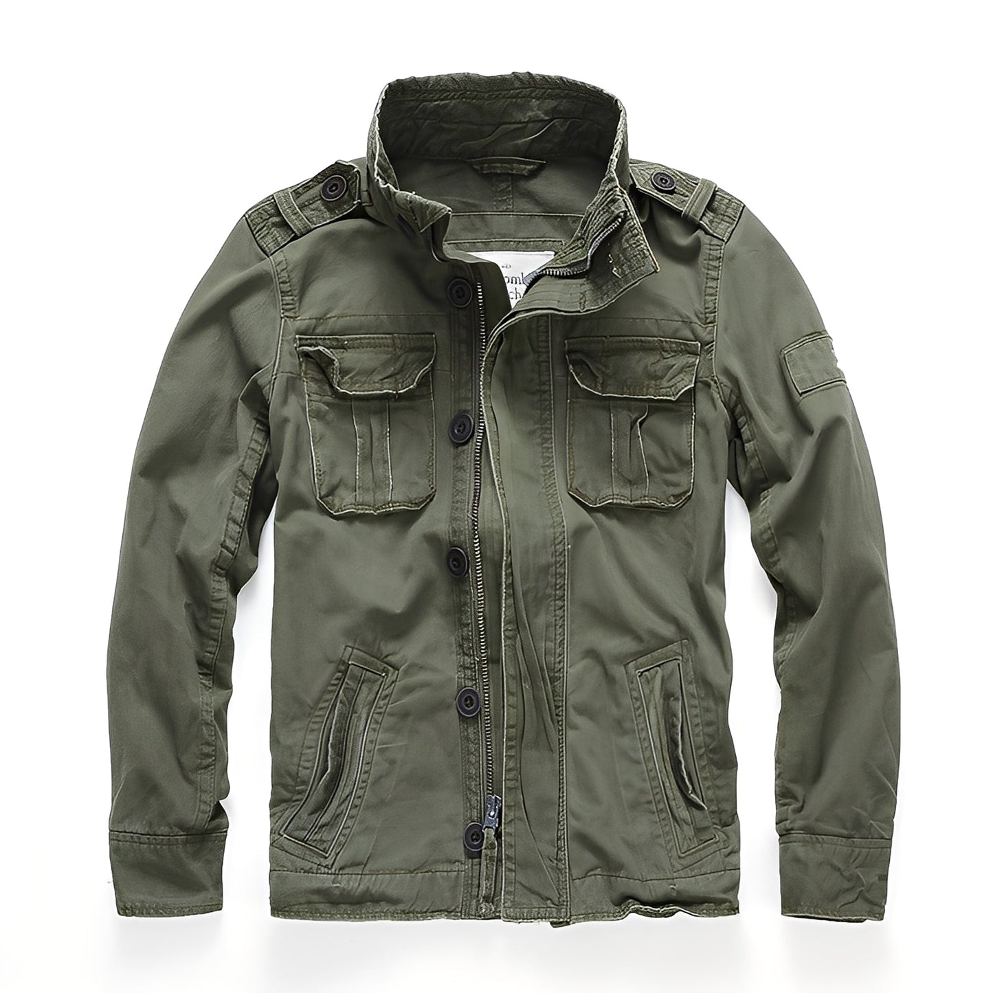Men's Classic Denim Jacket with Pockets