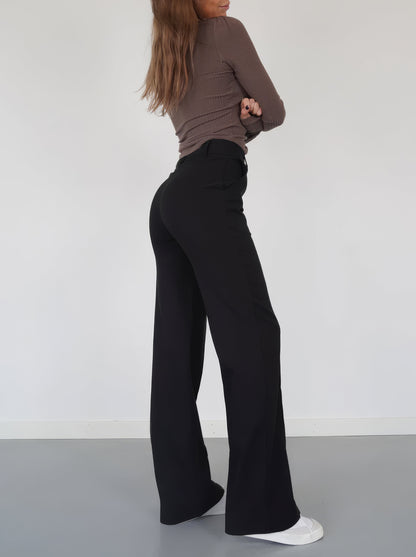 Elegante Damenhose Gerade Passform - IdealeKleiden