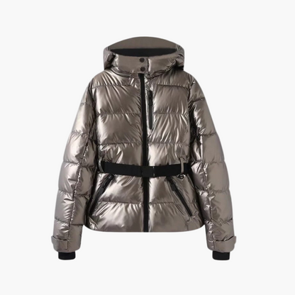 Elegant Quilted Jacket Women's Winter Jacket Water-Repellent
