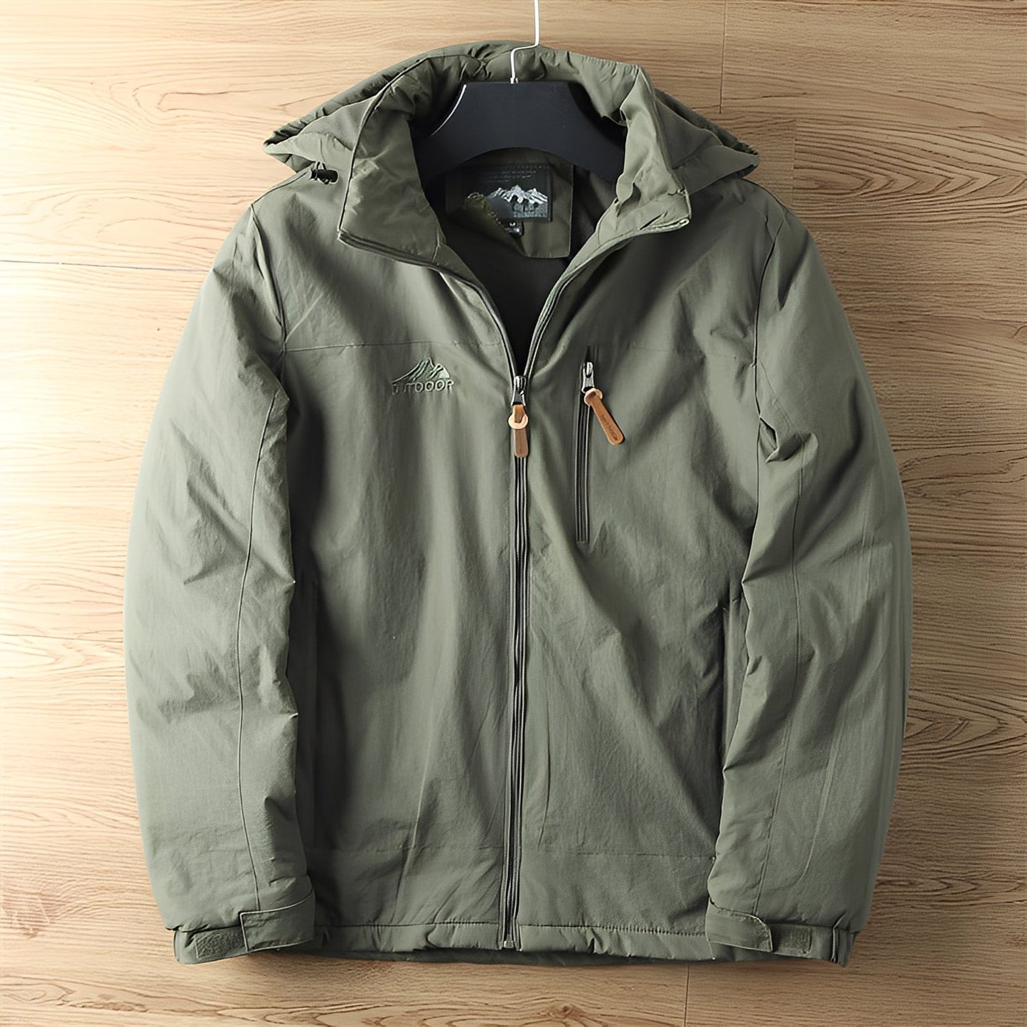 Men's Outdoor Jacket Warm Insulated Sporty