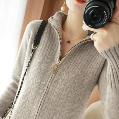 Women's Cashmere Cardigan Soft Elegant