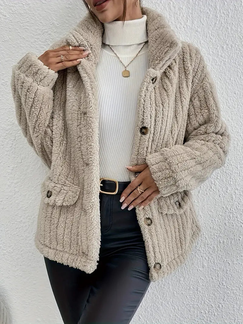 Teddy Coat Soft Faux Fur Oversized Design