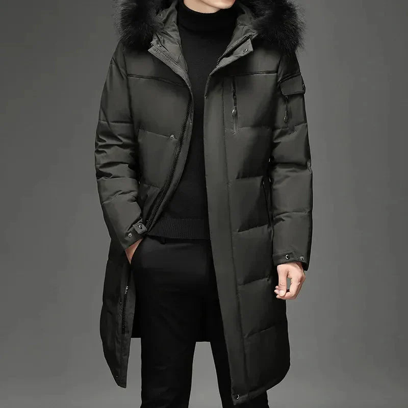 Warm Winter Jacket Defender Parka Hood