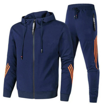 Herren Streetwear Hoodie Set Modern Style