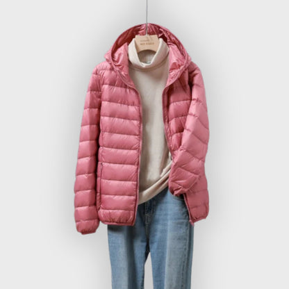 Damen Pufferjacke Bequem Passform - IdealeKleiden