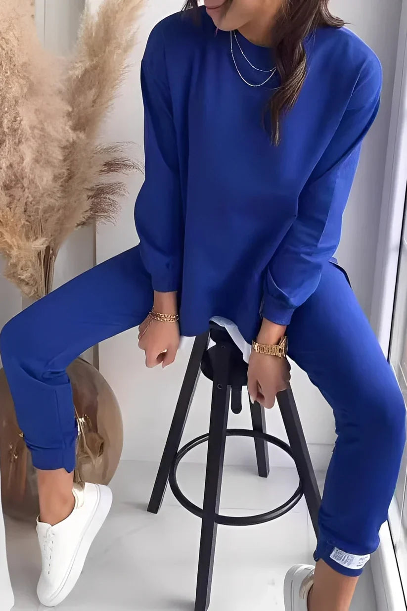 Women's Tracksuit Loungewear Set Sweatshirt Pants
