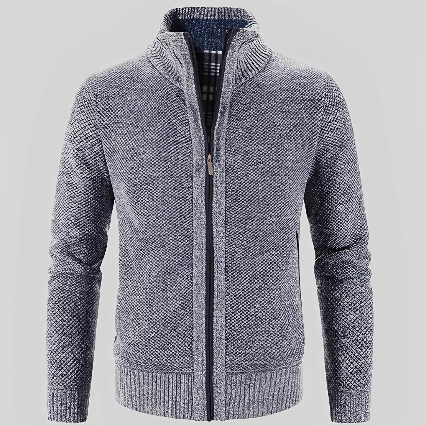 Practical Men's Zipper Cardigan