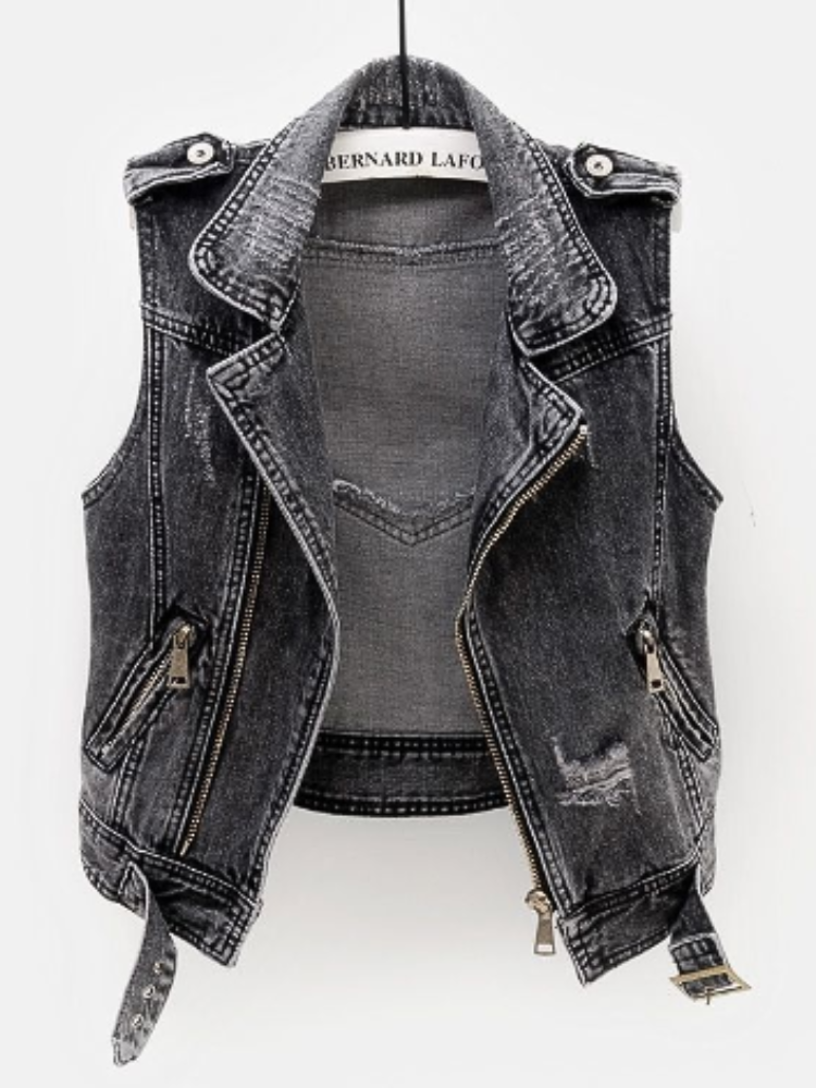Modern Women's Slim Fit Denim Jacket