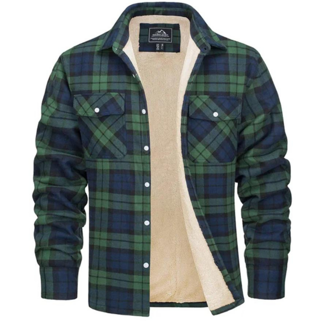 Men's Leather Outdoor Style Jacket