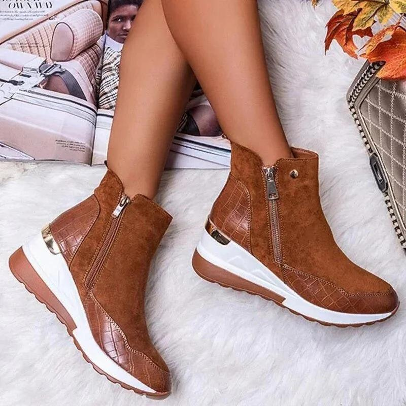 Women's Vintage Style Retro Boots