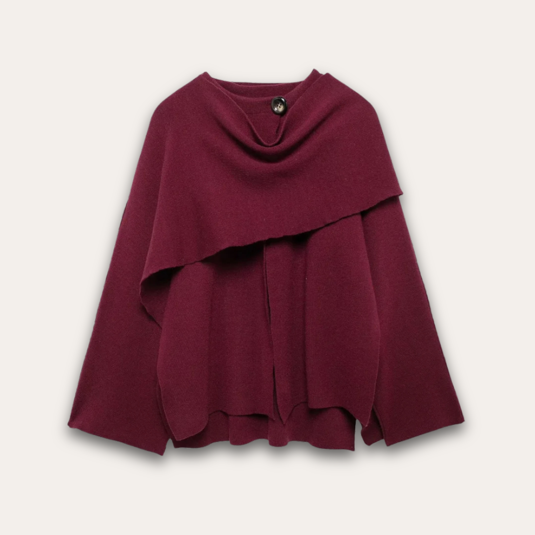 Fashionable Poncho Sweater for Women