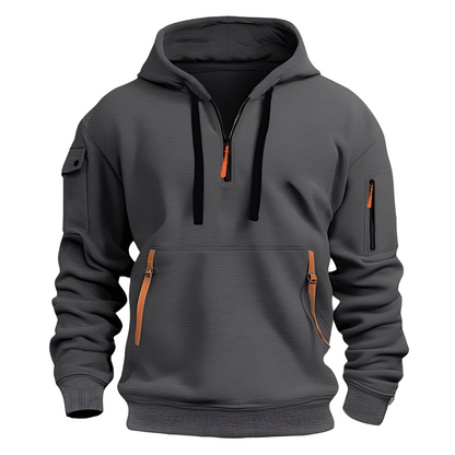 Men's Comfortable Zip-Up Hoodie