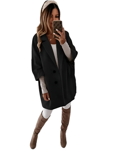 Elegant Women's Trench Coat Loose Fit