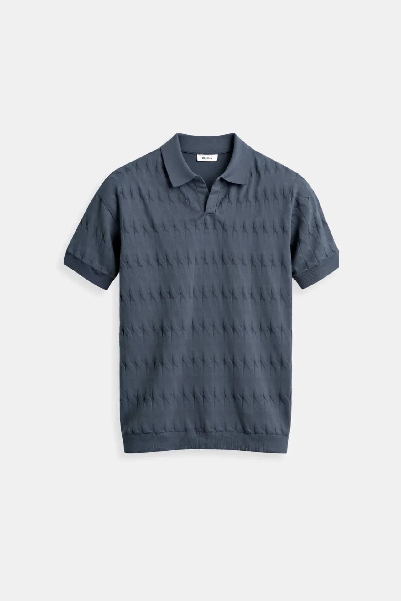 Men's Elegant White Polo Shirt