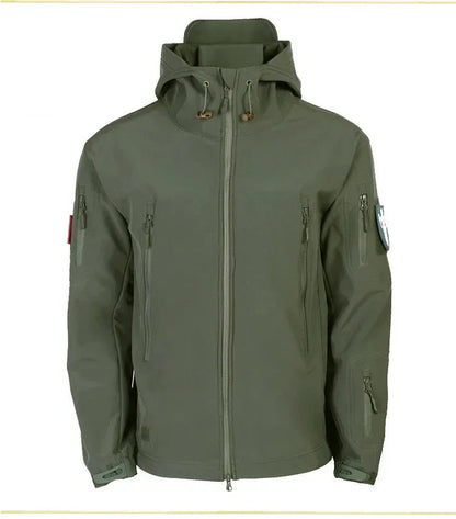 Warme Winterjacke Mit Kapuze Wasserdicht