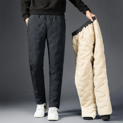 Men's Fleece Pants Warm & Stylish
