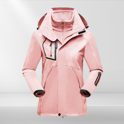 Practical 3-in-1 Women's All-Weather Jacket