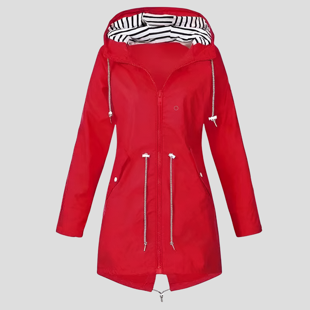 Waterproof Women's Hooded Rain Jacket