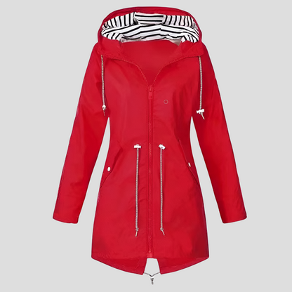 Waterproof Women's Hooded Rain Jacket